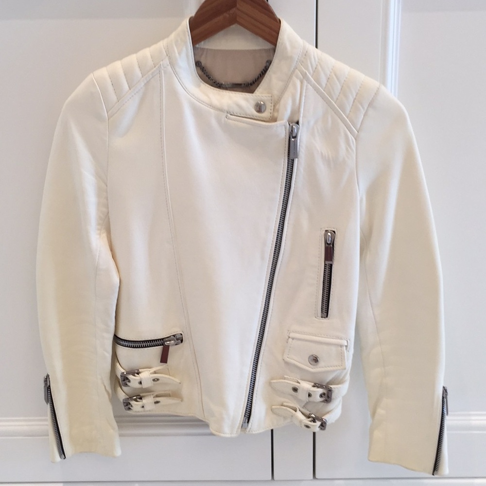 Barbara Bui leather jacket size small